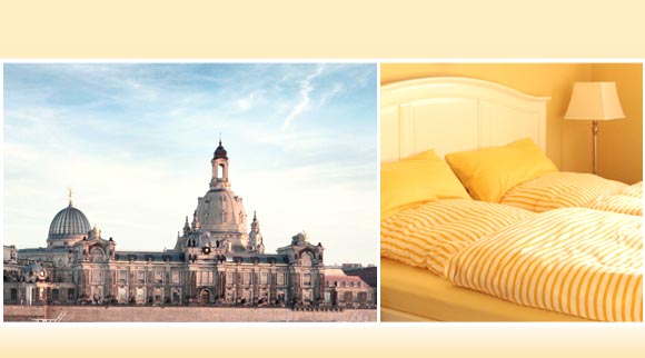 ein Bett in Dresden